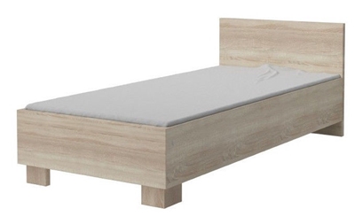 Picture of Children&#39;s bed Idzczak Meble III 36 Sonoma Sonoma Oak, 206x93.5 cm