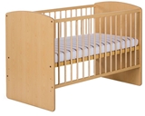 Show details for Children&#39;s bed Klups Karolina II Pine, 120x60 cm