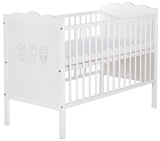Show details for Children&#39;s bed Klups Marsell White, 120x60 cm