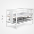 Picture of Children&#39;s bed Klups Marsell White, 120x60 cm