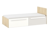 Show details for Children&#39;s bed ML Meble Drop 17 Light Grey, 205x97 cm