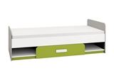 Show details for Children&#39;s bed ML Meble IQ 12 Green, 203x94 cm