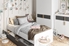 Picture of Children&#39;s bed Signal Meble Picolo 11/13 White / Grey, 211x174 cm