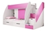 Picture of Double Bed Idzczak Furniture Marcinek White / Pink, 255x125 cm