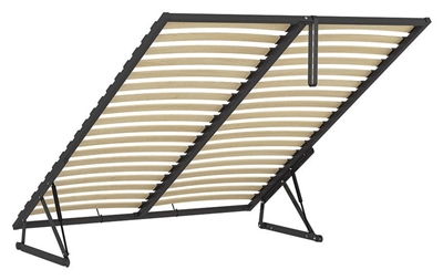 Picture of Bed Grates Black Red White Ergo Spac, 160 x 200 cm