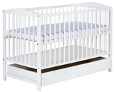 Show details for Klups Radek II Cot With Drawer White