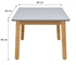 Picture of Bellamy Woody Table And Stool Grey