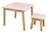 Picture of Bellamy Woody Table And Stool Pink