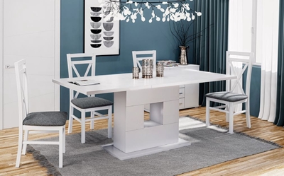 Picture of Halmar Fran Dining Table White