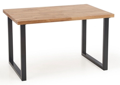 Picture of Halmar Table Radus 120 Solid Wood Oak/Black