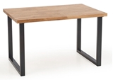 Show details for Halmar Table Radus 160 Solid Wood Oak/Black