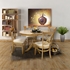 Picture of Home4you Mix&Match Extendable Dining Table 90/120cm Oak