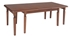 Picture of Dining table Black Red White Bawaria Walnut, 3600x1000x780 mm