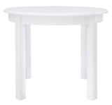 Show details for Dining table Black Red White Rolesław II White, 950x950x760 mm