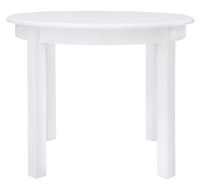Picture of Dining table Black Red White Rolesław II White, 950x950x760 mm