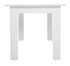 Picture of Dining table Black Red White STO / 138 BIS White, 1375x800x780 mm
