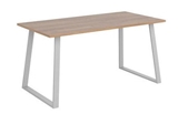 Show details for Dining table Black Red White Vario Modern NMTS Sibiu Golden Larch, 1600x800x760 mm