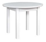 Show details for Dining table Drewmix Poly 1S White, 1300x1000x760 mm