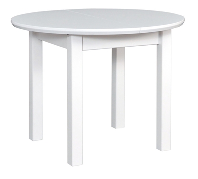 Picture of Dining table Drewmix Poly 1S White, 1300x1000x760 mm