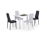 Show details for Dining table Halmar Adonis White, 1200x800x760 mm