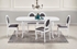 Picture of Dining table Halmar Alexander White, 1500 - 1900x900x760 mm