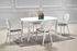 Picture of Dining table Halmar Alexander White, 1500 - 1900x900x760 mm