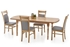Picture of Dining table Halmar Arnold Craft Oak, 1500x800x750 mm