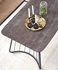 Picture of Dining table Halmar Boston Gray Black, 1800x900x760 mm