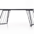 Picture of Dining table Halmar Boston Gray Black, 1800x900x760 mm