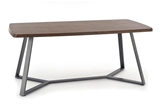 Show details for Dining table Halmar Caruzzo Walnut Oak / Graphite, 1800x900x760 mm