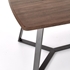 Picture of Dining table Halmar Caruzzo Walnut Oak / Graphite, 1800x900x760 mm