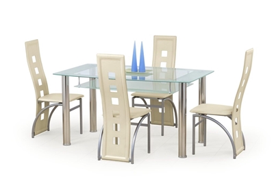 Picture of Dining table Halmar Cristal Glass, 1500x900x770 mm