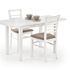 Picture of Dining table Halmar Dinner White, 1200x680x740 mm