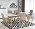Picture of Dining table Halmar Edward White / Oak, 1200 - 2000x1000x750 mm