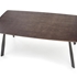 Picture of Dining table Halmar Firmino Dark Walnut / Graphite, 1800x900x760 mm