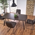 Picture of Dining table Halmar Firmino Dark Walnut / Graphite, 1800x900x760 mm