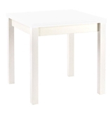 Show details for Dining table Halmar Gracjan White, 760x800x760 mm