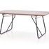 Picture of Dining table Halmar Houston Walnut Black, 1800x900x760 mm