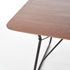 Picture of Dining table Halmar Houston Walnut Black, 1800x900x760 mm