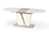 Show details for Dining table Halmar Iberis Cream Gray, 1600x900x760 mm