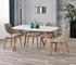 Picture of Dining table Halmar Kajetan Oak, 1500 - 2000x850x760 mm