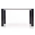 Picture of Dining table Halmar Kevin Black / Glass, 1400x800x760 mm