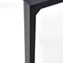 Picture of Dining table Halmar Kevin Black / Glass, 1400x800x760 mm