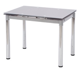 Show details for Dining table Halmar Logan 2 Gray, 960x700x750 mm