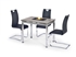 Picture of Dining table Halmar Logan 2 Gray, 960x700x750 mm