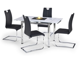 Show details for Dining table Halmar Logan 2 White, 960x700x750 mm