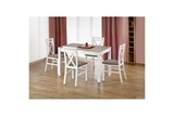 Show details for Dining table Halmar Maurycy White, 1180 - 1580x750x760 mm