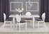 Picture of Dining table Halmar Mozart White, 1400 - 1800x800x750 mm