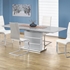 Picture of Dining table Halmar Nobel White, 1600 - 2000x900x750 mm