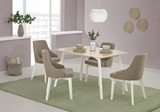 Show details for Dining table Halmar Petrus Beech / White, 1200x850x750 mm